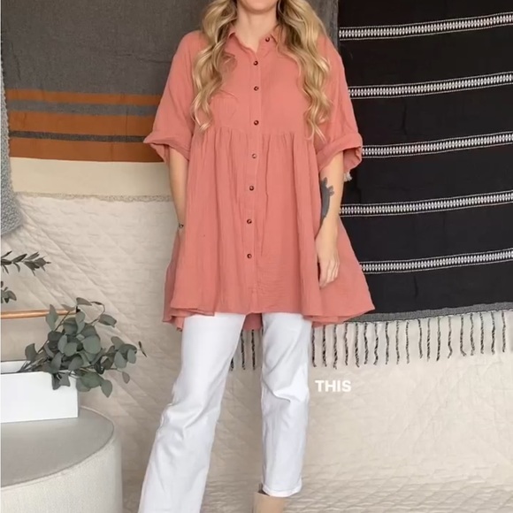 The Skinny - By Together - Baby Doll Tunic - Large - Picture 2 of 8